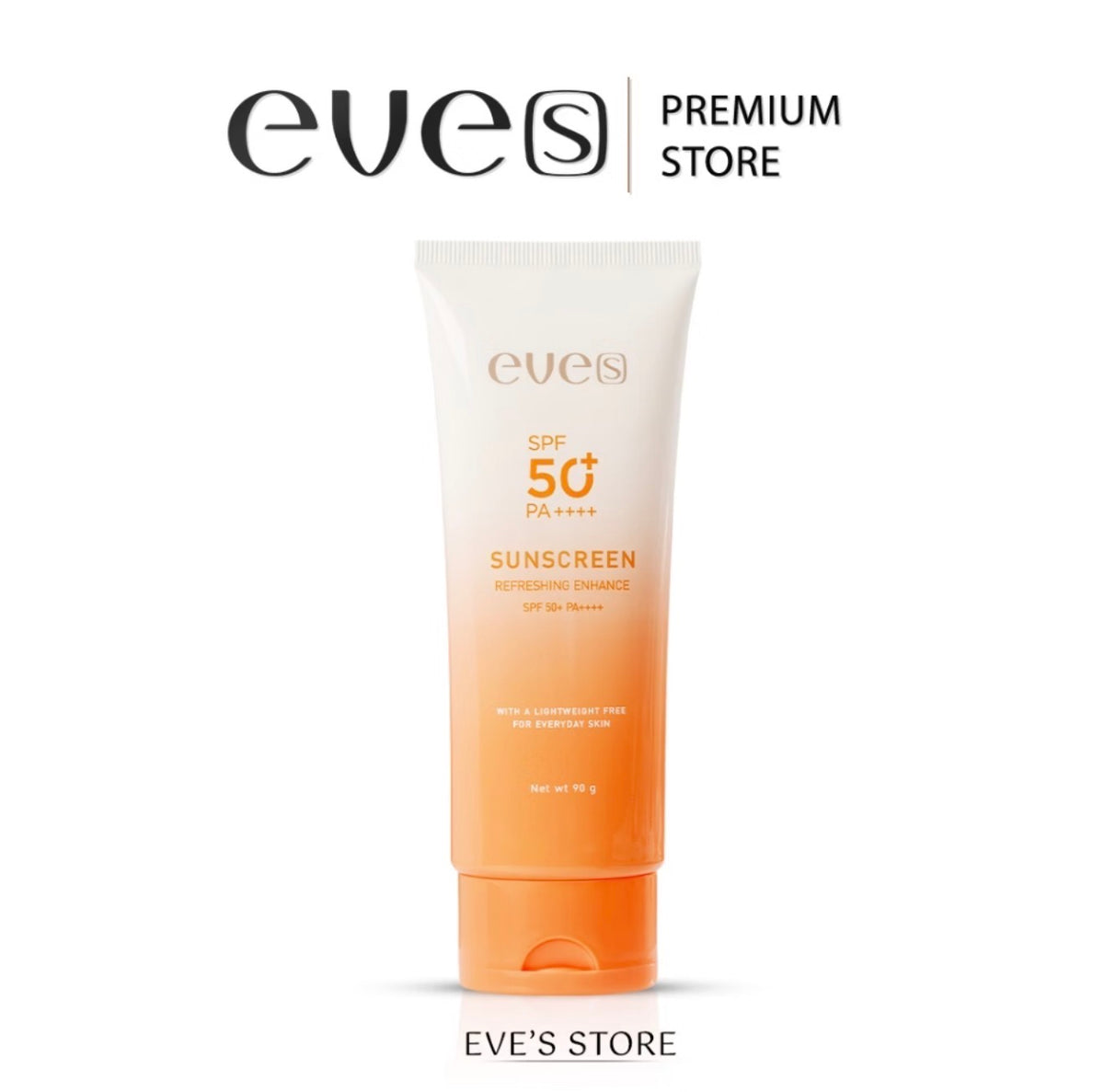 EVE'S Sunscreen Refreshing Enhance SPF 50+ PA++++  90g.