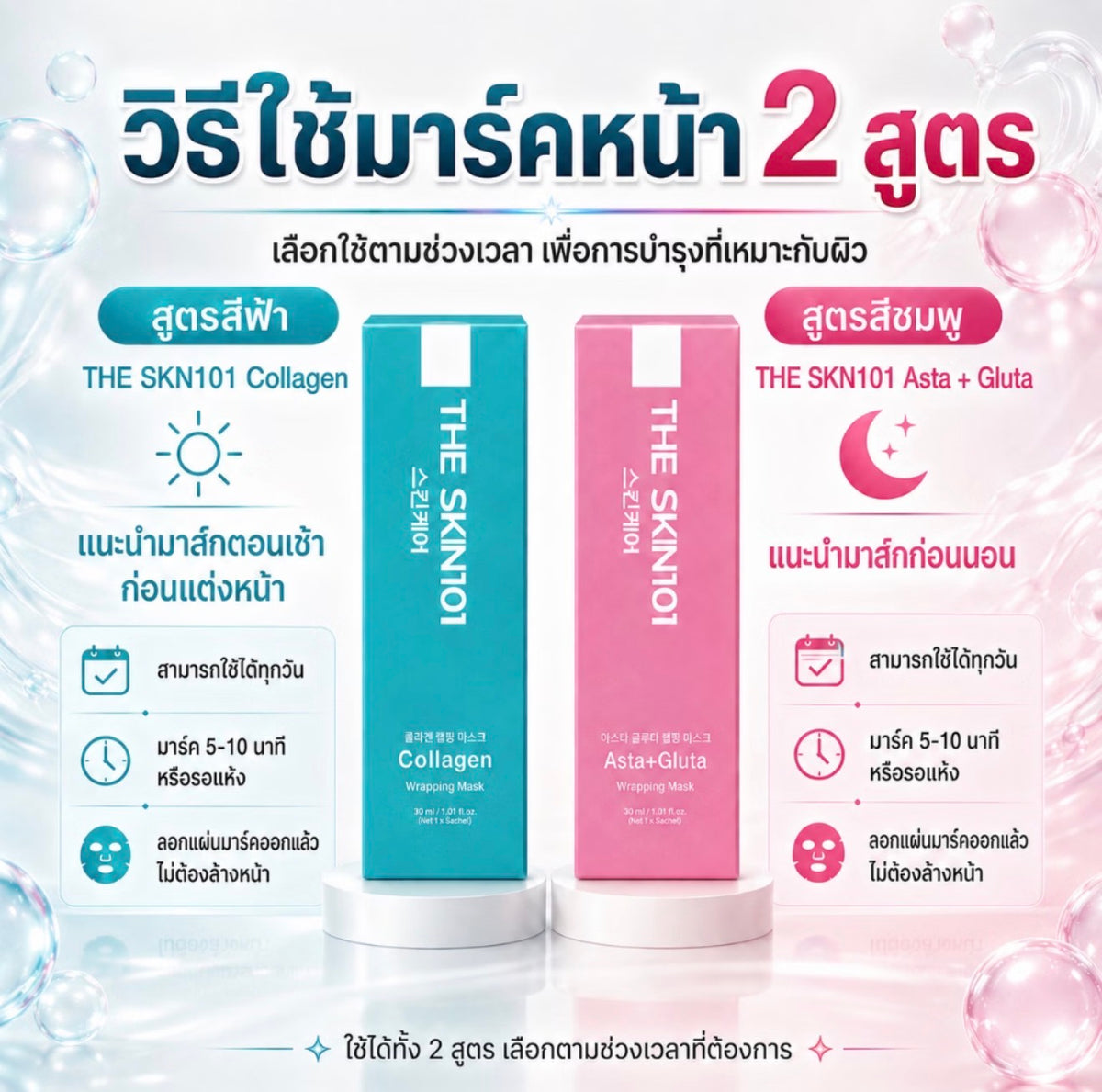 Collagen Wrapping Mask By Dr. Khongkwan x Soul Young (5 ซอง)