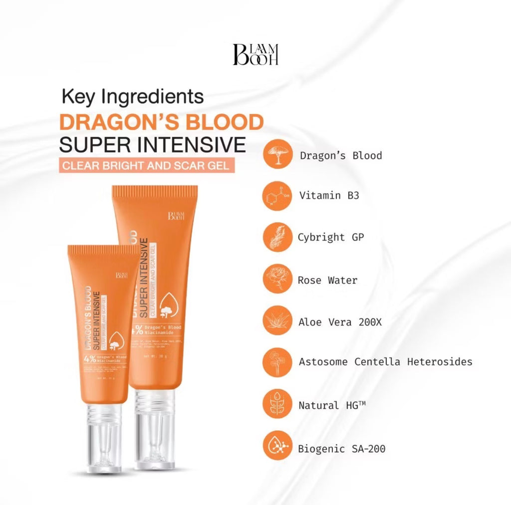 BLAHMBOOH DRAGON'S BLOOD SUPER INTENSIVE CLEAR BRIGHT AND SCAR GEL 15g.
