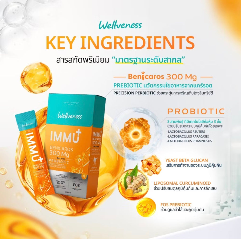 Wellveness  IMMU Plus (10 Sachets)